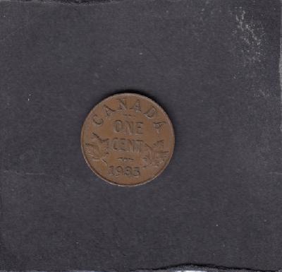 Beschrijving: 1 Cent GEORGIUS V